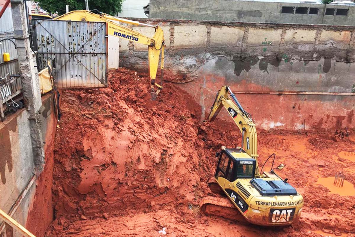 Fotos dos serviços de terraplenagem da São Caetano Terraplenagem