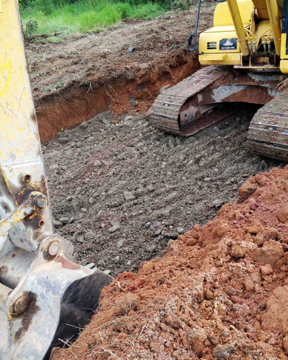 Fotos dos serviços de terraplenagem da São Caetano Terraplenagem