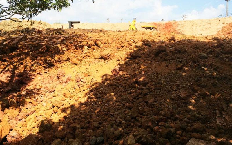 Fotos dos serviços de terraplenagem da São Caetano Terraplenagem